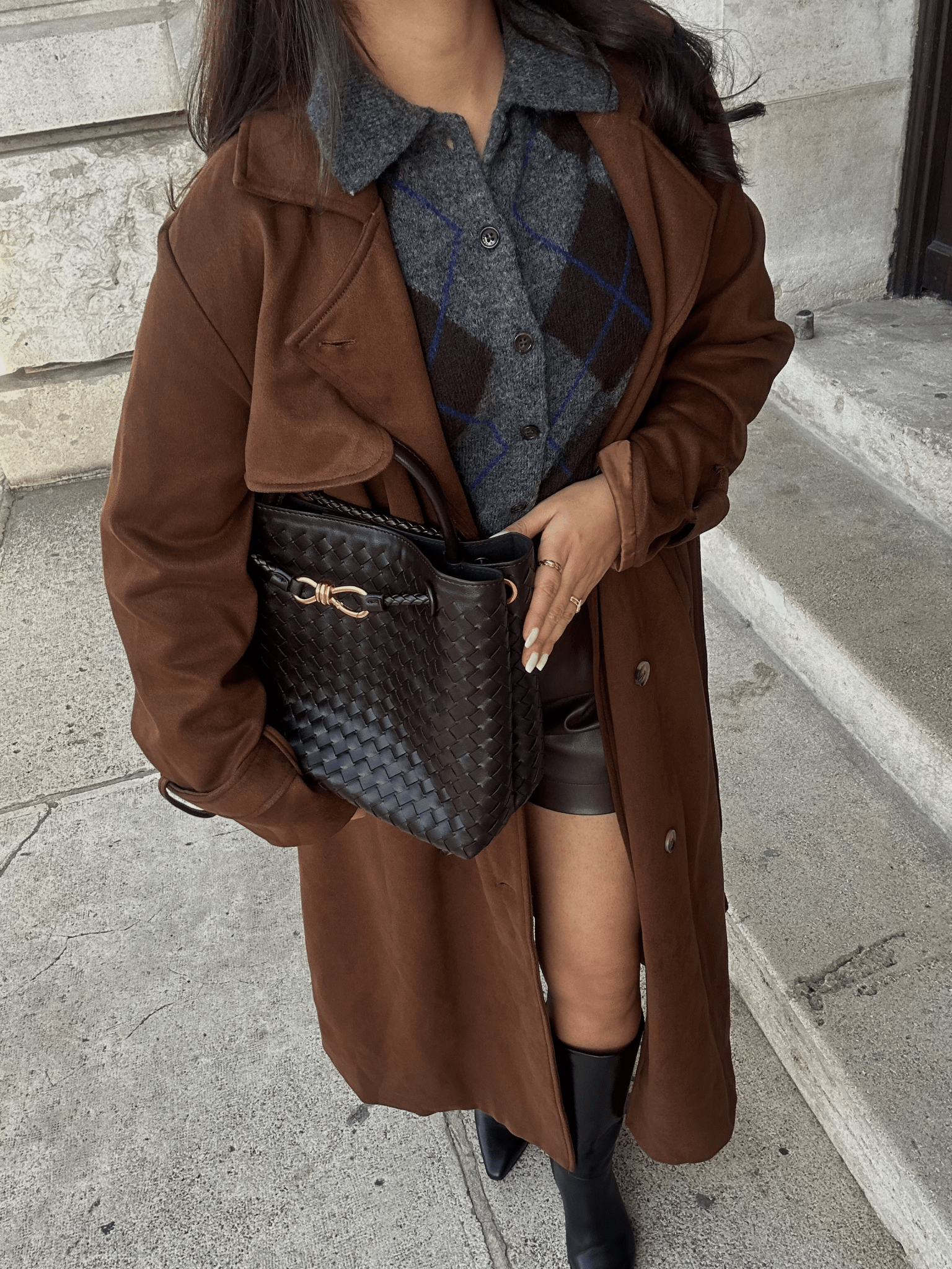 Valentina Woven Handbag