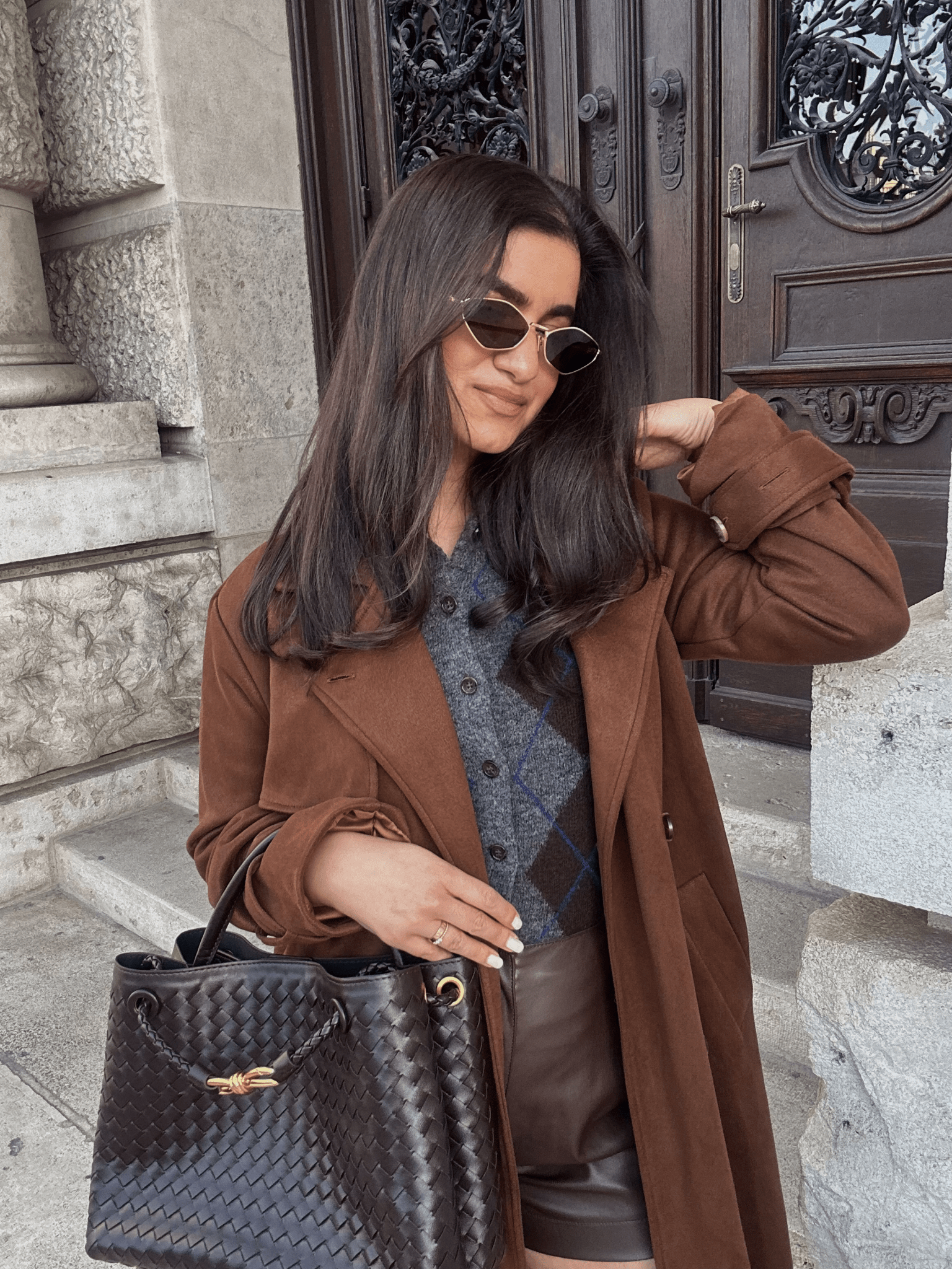 Valentina Woven Handbag