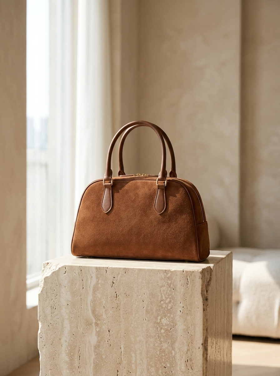 Vivienne Suede Elegance Handbag