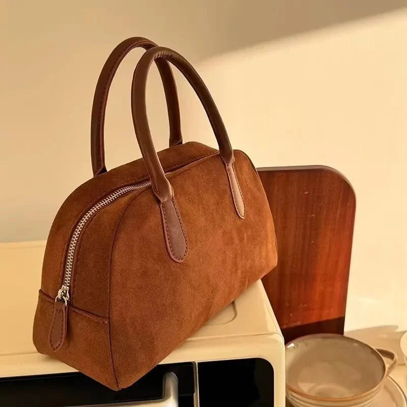 Vivienne Suede Elegance Handbag