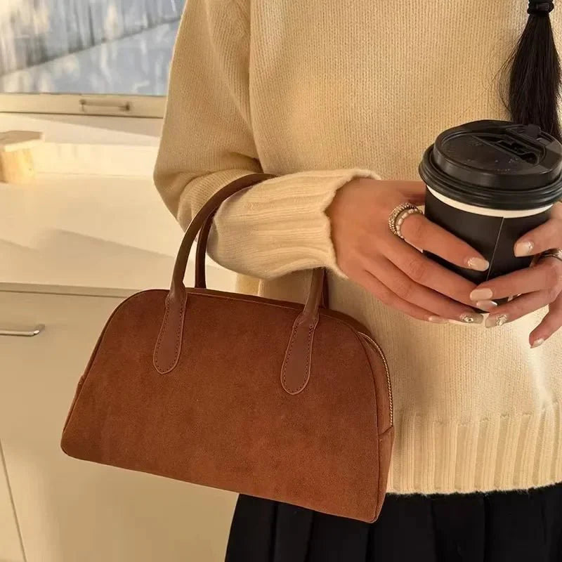 Vivienne Suede Elegance Handbag