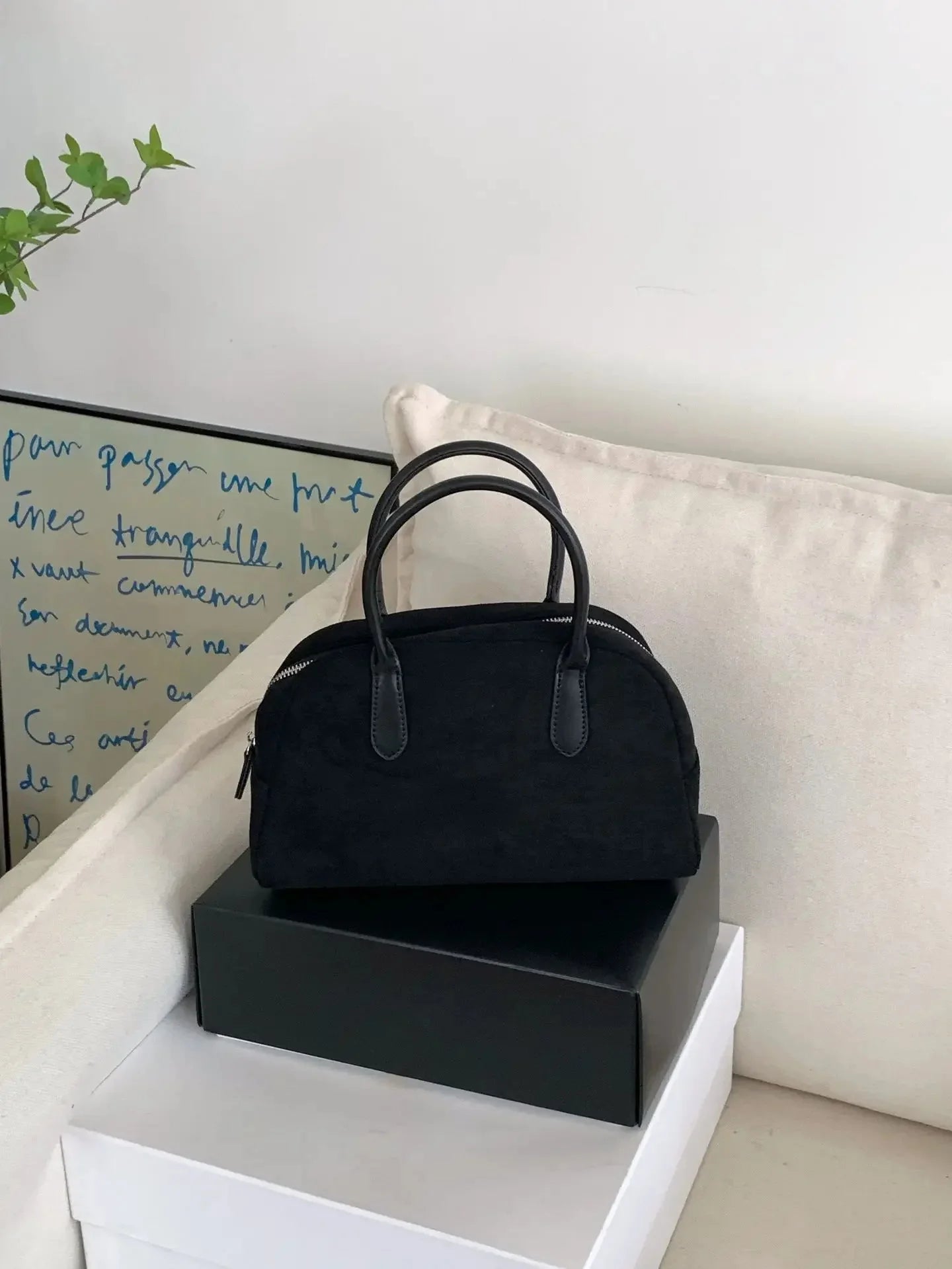 Vivienne Suede Elegance Handbag