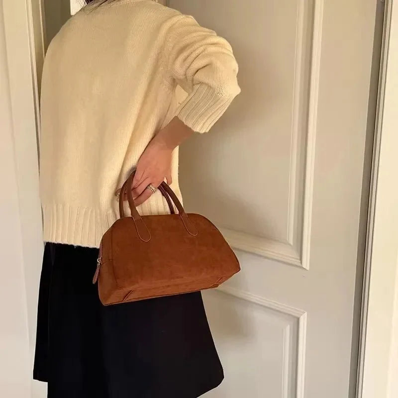 Vivienne Suede Elegance Handbag
