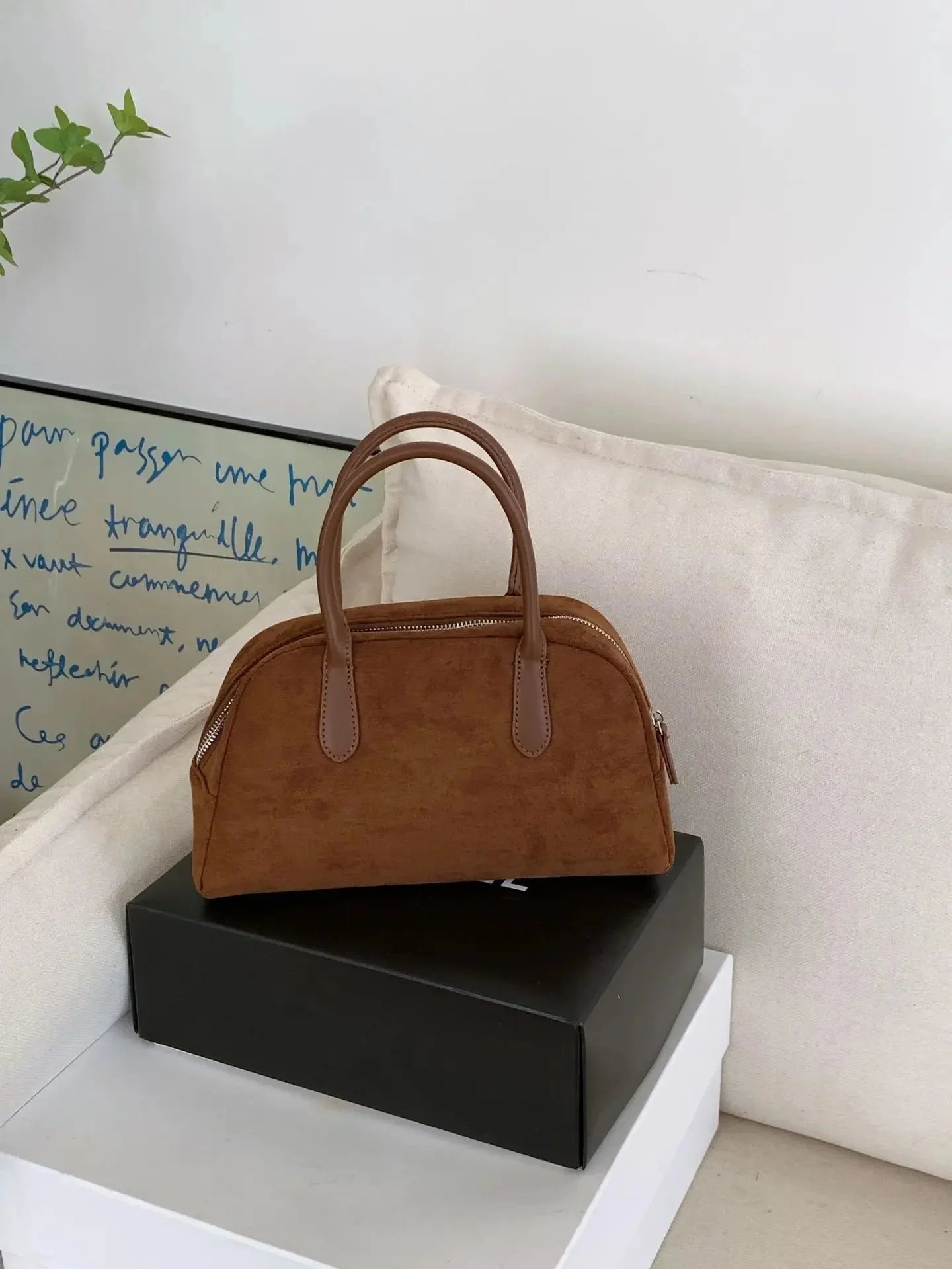 Vivienne Suede Elegance Handbag