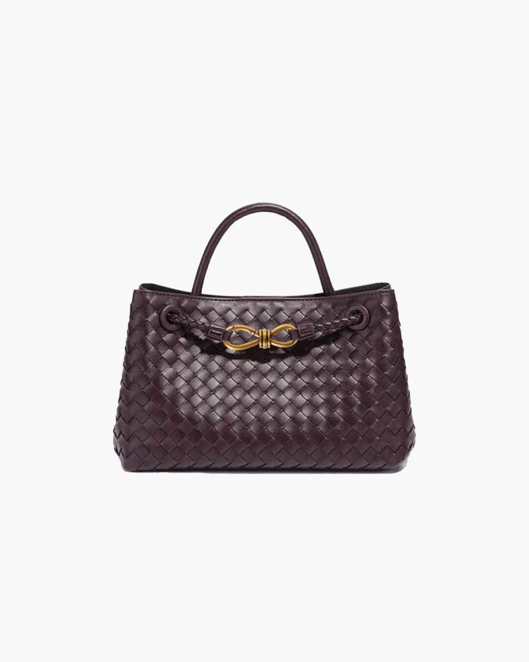 Vivienne Woven Leather Handbag