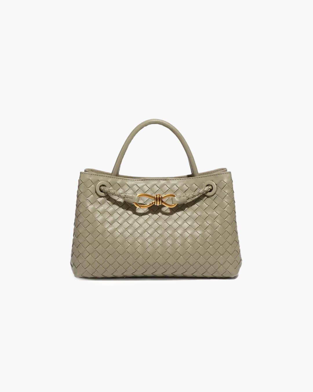 Vivienne Woven Leather Handbag