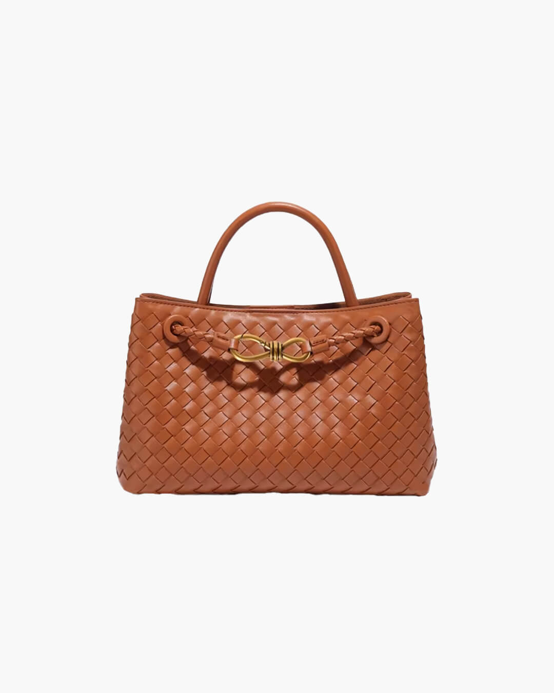 Vivienne Woven Leather Handbag
