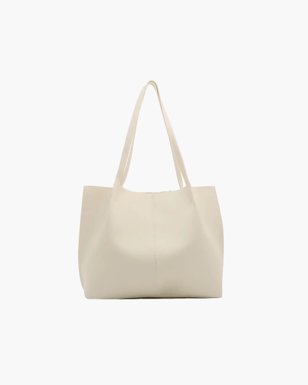 Eleanor oversized faux leather tote bag