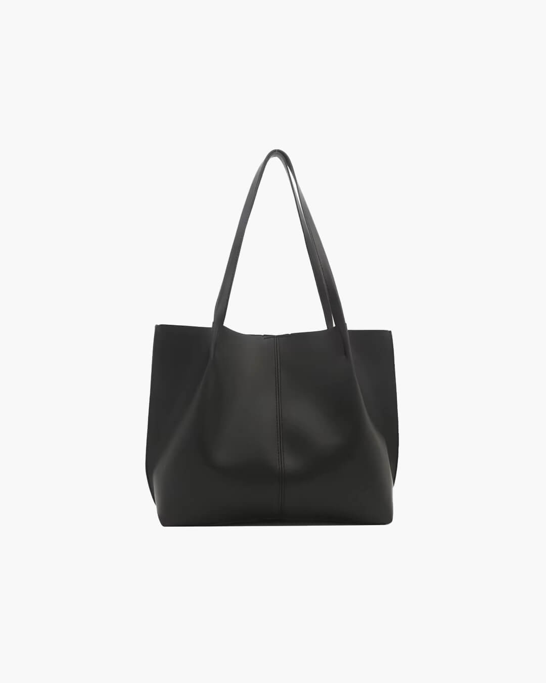 Eleanor oversized faux leather tote bag