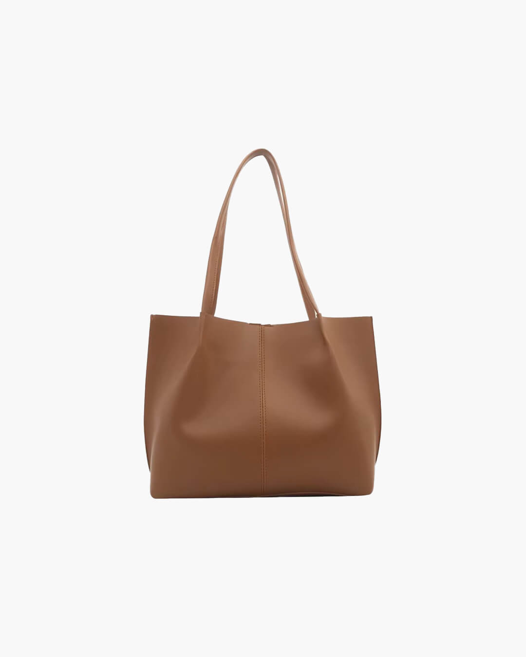 Eleanor oversized faux leather tote bag