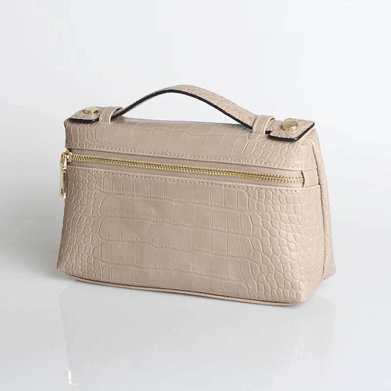 the Celeste Croc Clutch