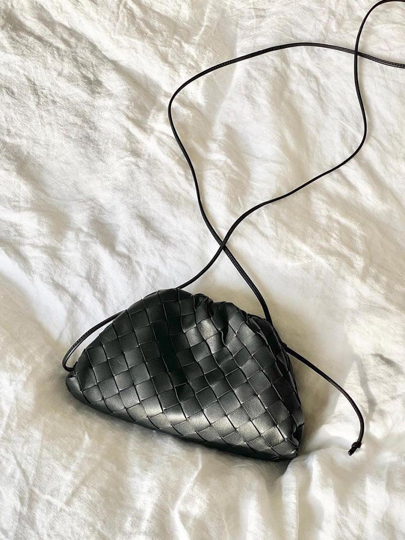 Rachel Woven Crossbody Clutch Bag