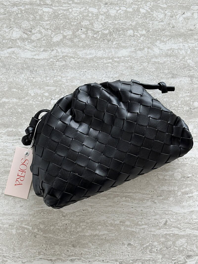 Rachel Woven Crossbody Clutch Bag